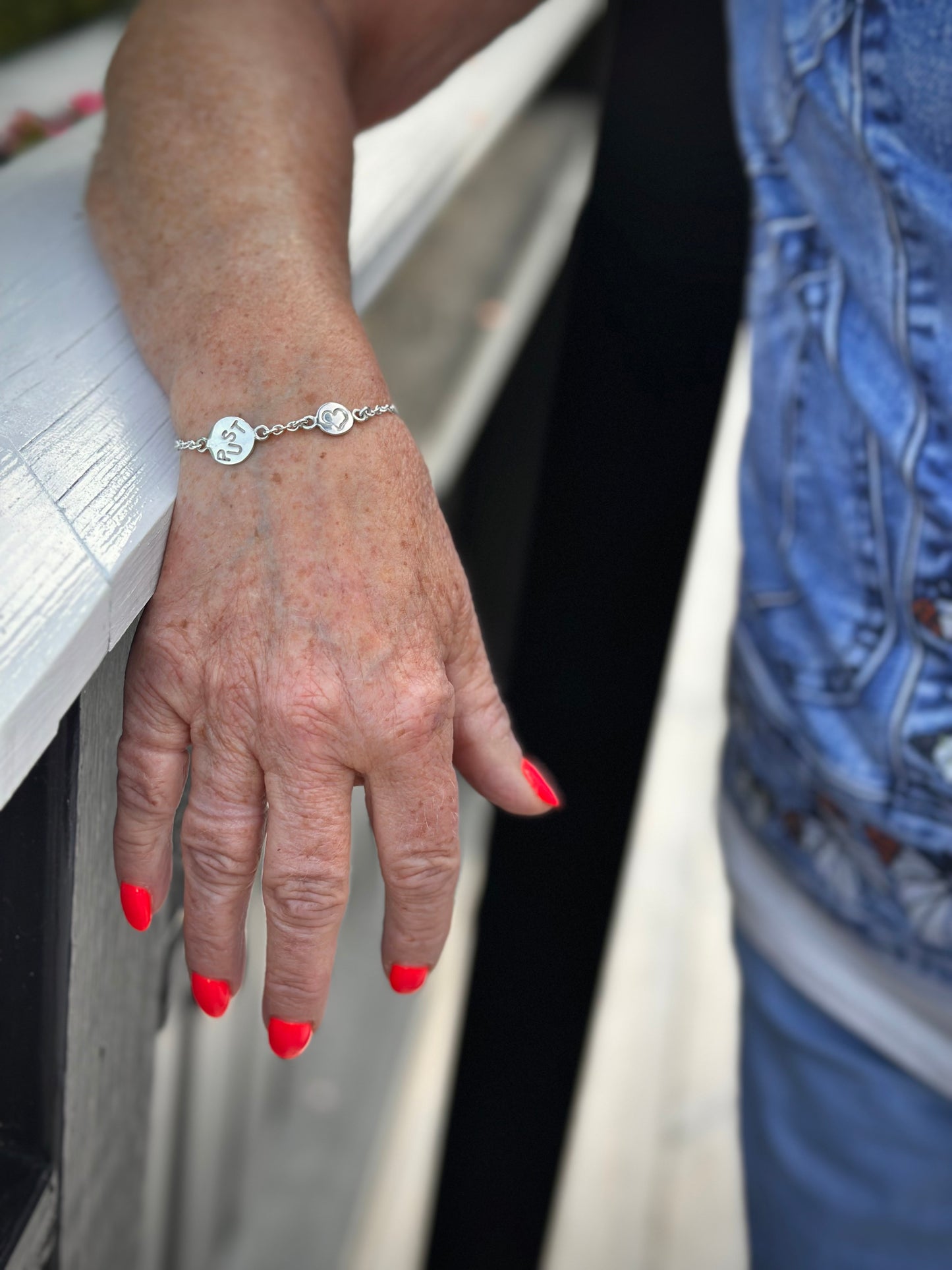 PUST OG HJERTE ARMBÅND