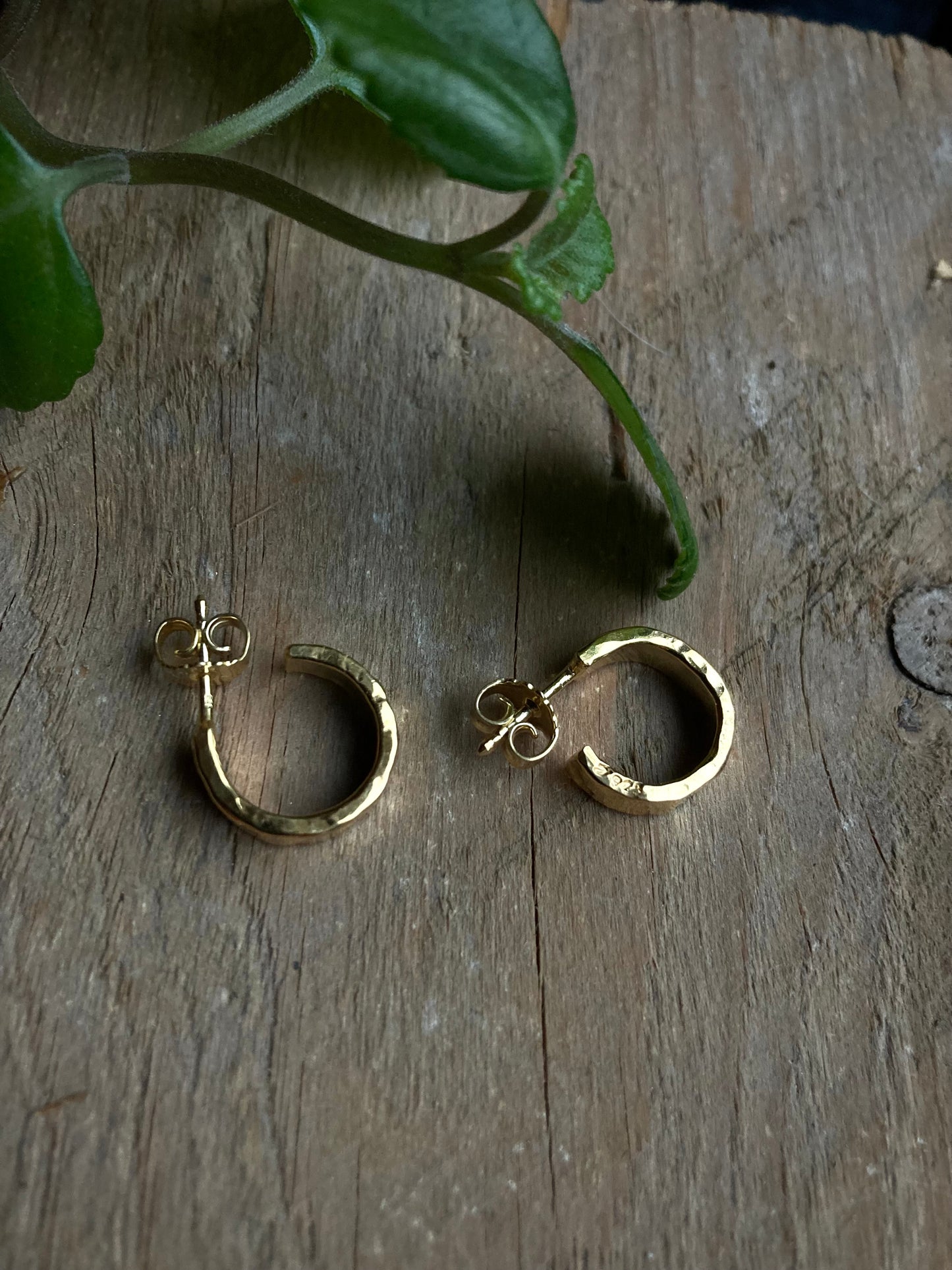 Struktur øreringer- SMALL