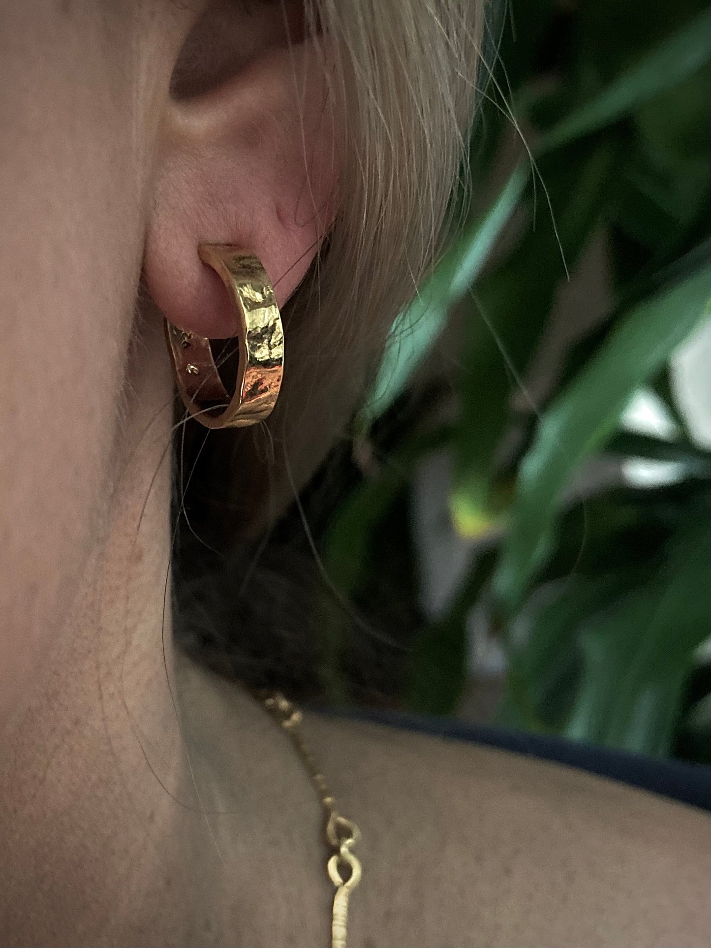 Struktur øreringer- MEDIUM