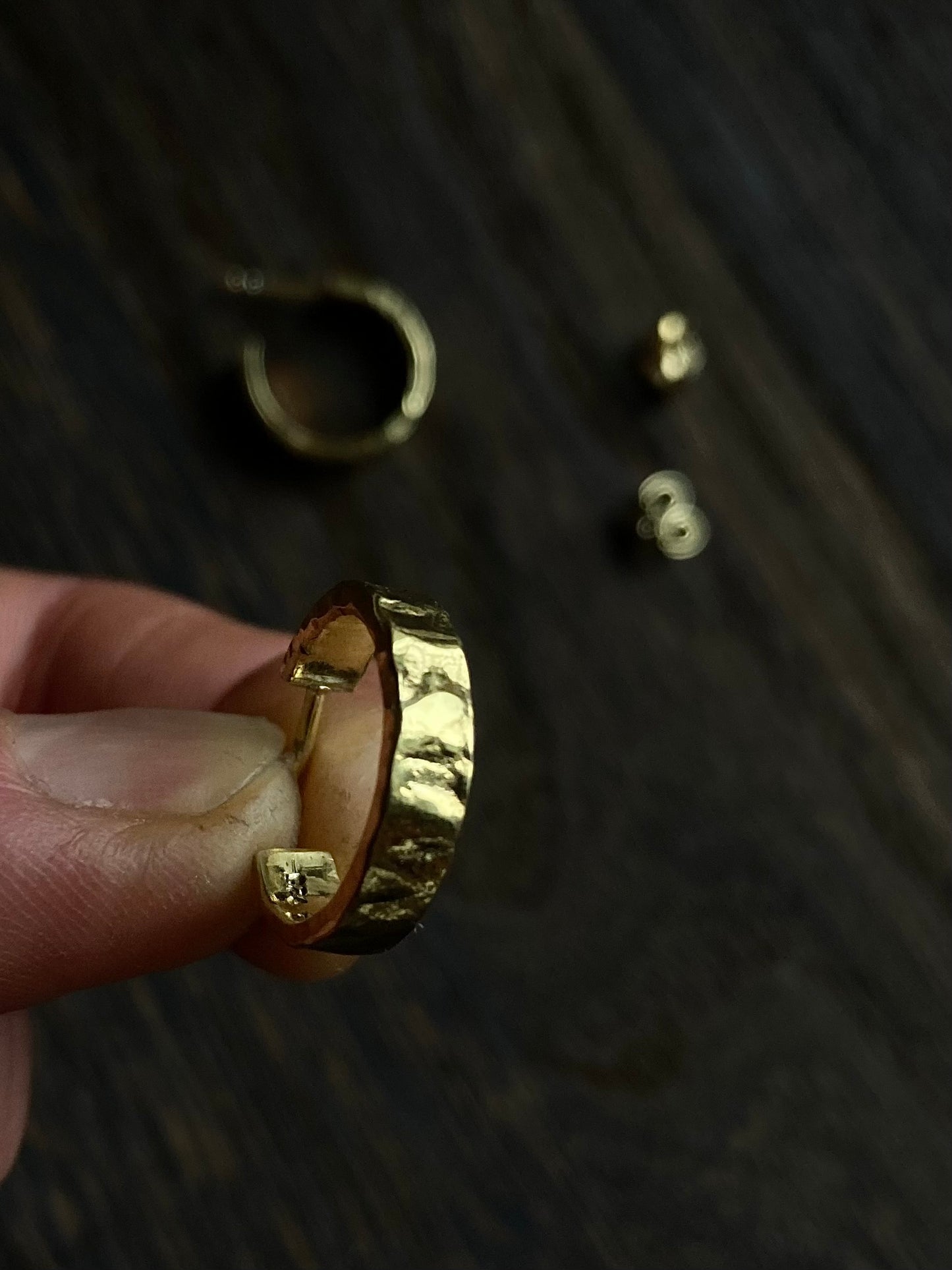 Struktur øreringer- MEDIUM